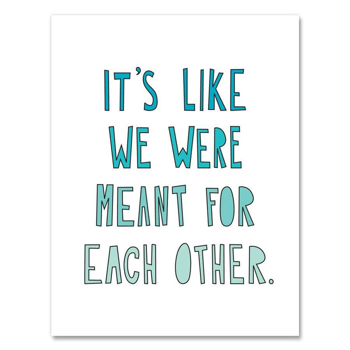 Meant for Each Other Card