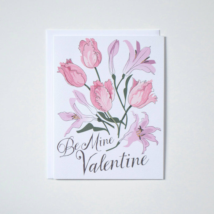 Be Mine Valentine Note Card