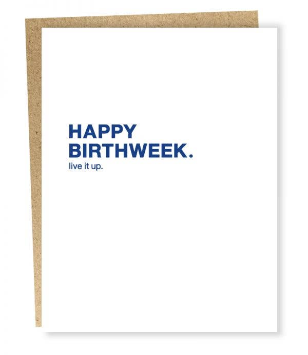 #002 Birthweek Card