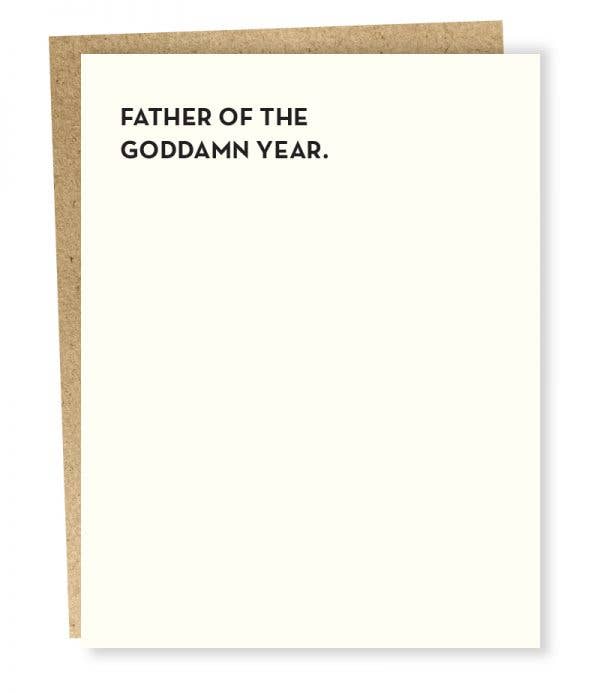 #936 Father Of The Year Card