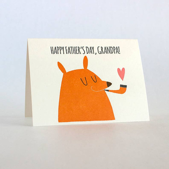 Father's Day Grandpa Bear Card