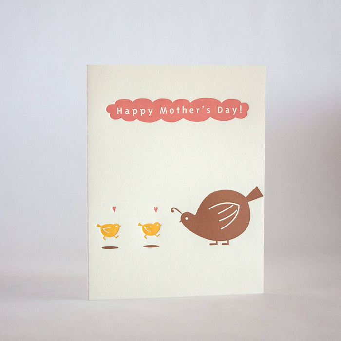 Mother's Day Quail Card