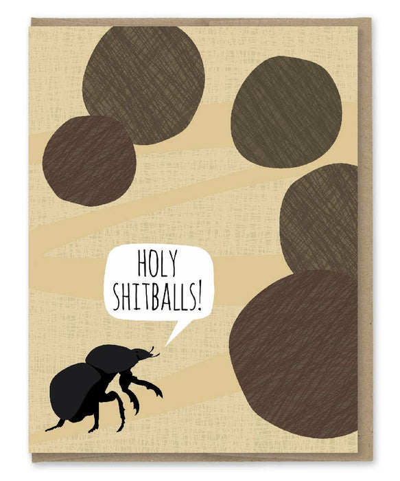 Holy Shitballs! Card
