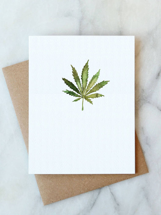 Cannabis Blank Card