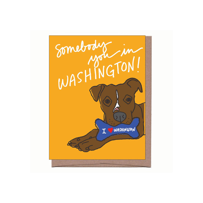 Souvenir Dog Toy City/State Greeting Card: Chicago
