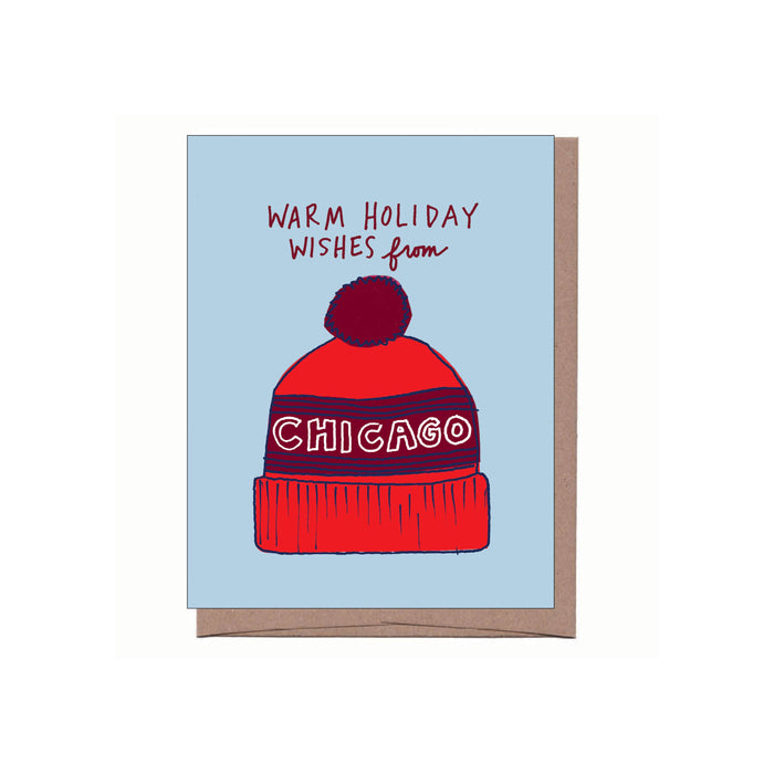 Chicago Beanie Holiday Cards - Box of 8