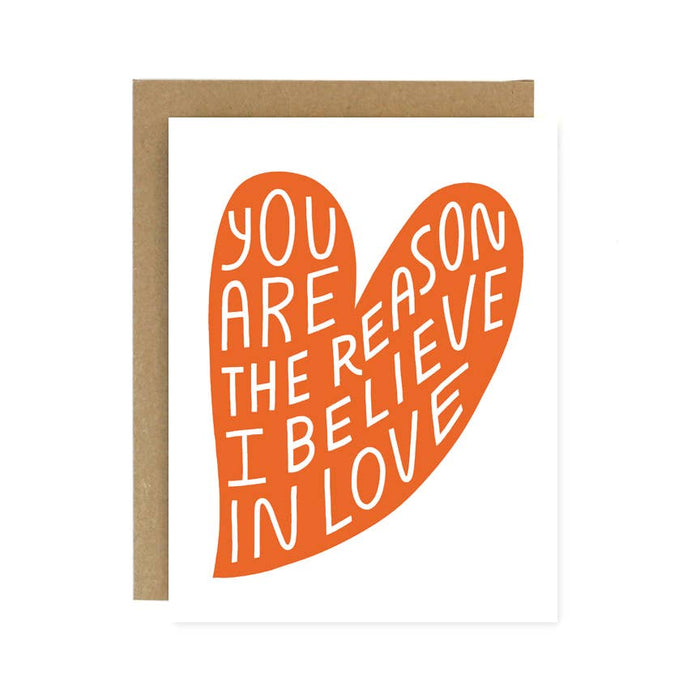 Believe in Love Card