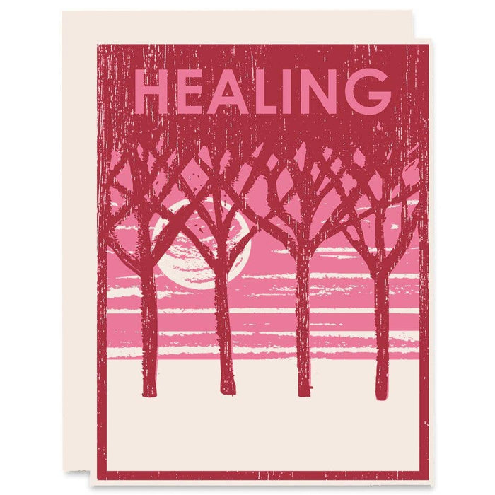 Healing Moon Get Well Card