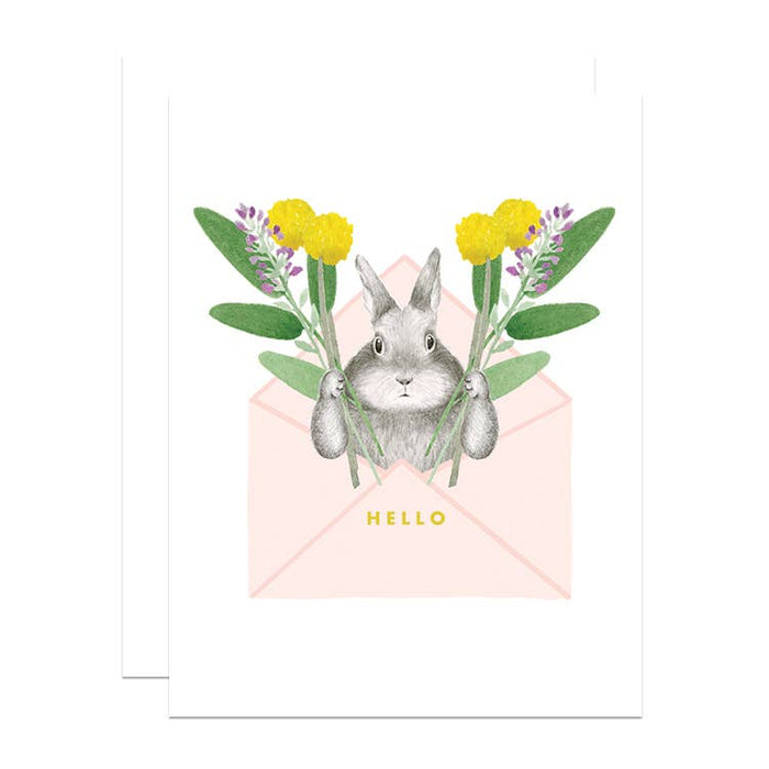 Hello Bunny Card