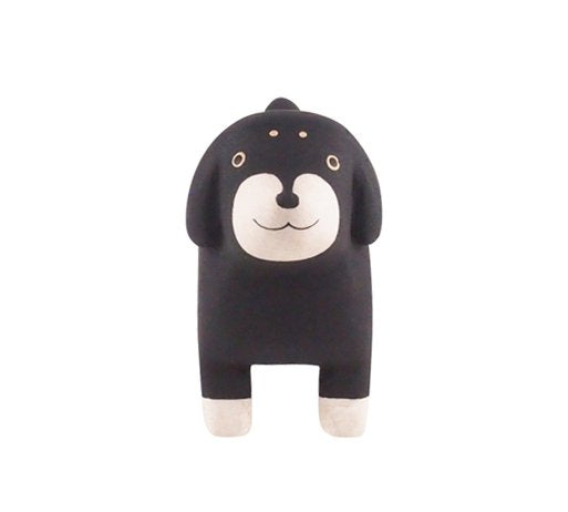 Wee Wooden Dachshund - Black