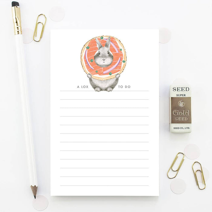 A Lox to Do Notepad