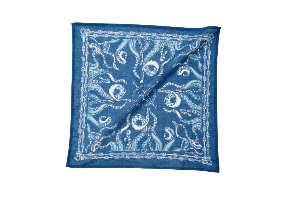 14" Pocket Nautilus Bandana