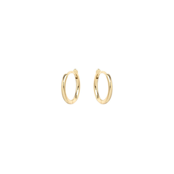 14kt Yellow Gold Huggie Hoop Earrings