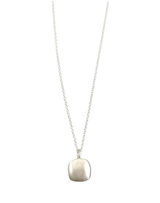 Puffy Square Necklace