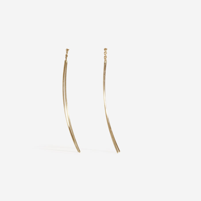 Classic Thread Through Earrings