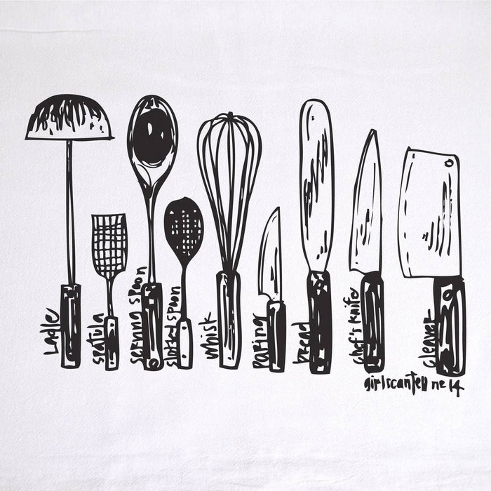 Utensils Tea Towel