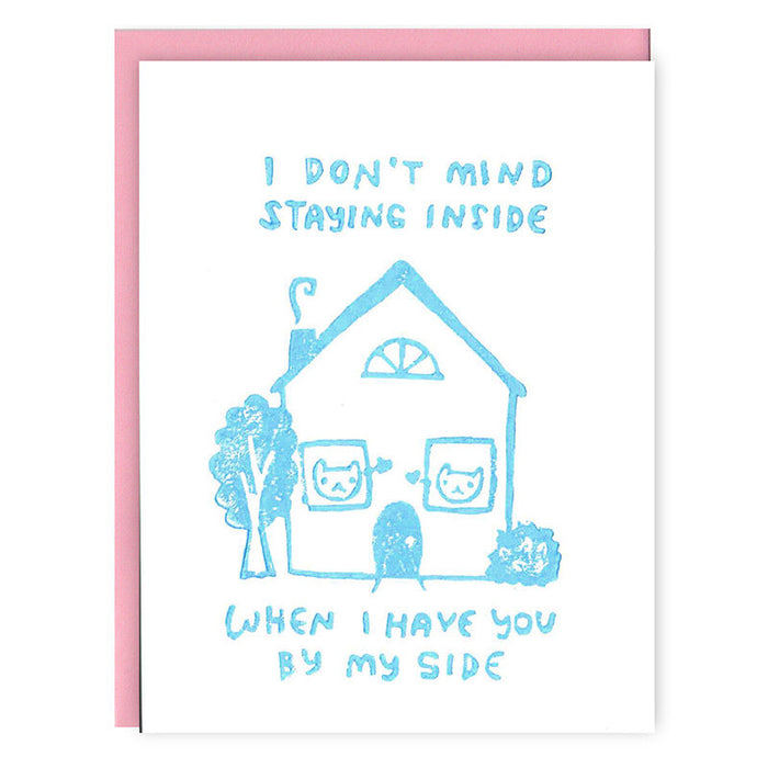Stay Inside Card
