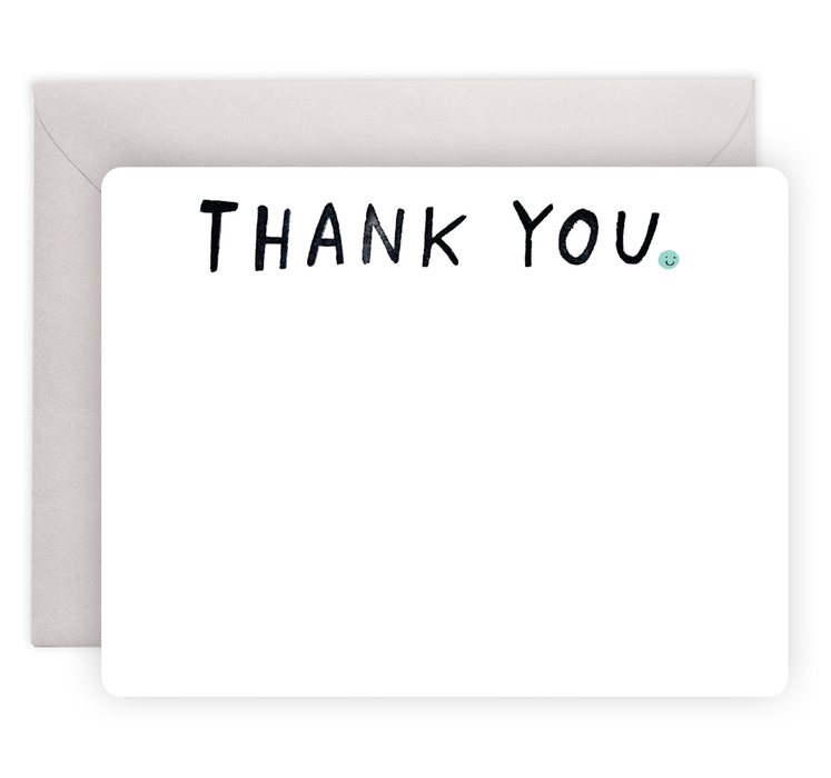 Thank You Flat Notes, Box of 8