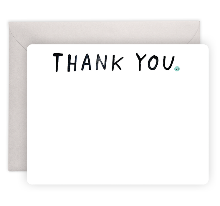 Thank You Flat Notes | Boxed Notecards