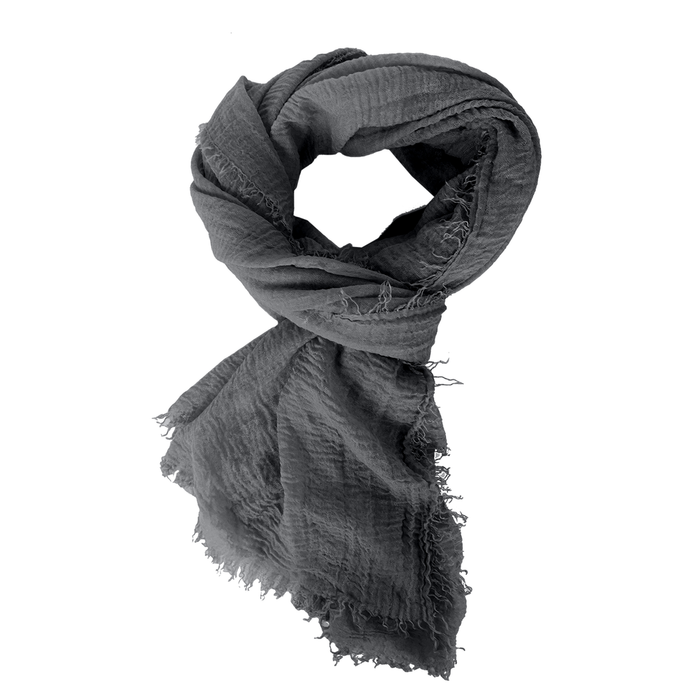 Boho Scarf, Charcoal