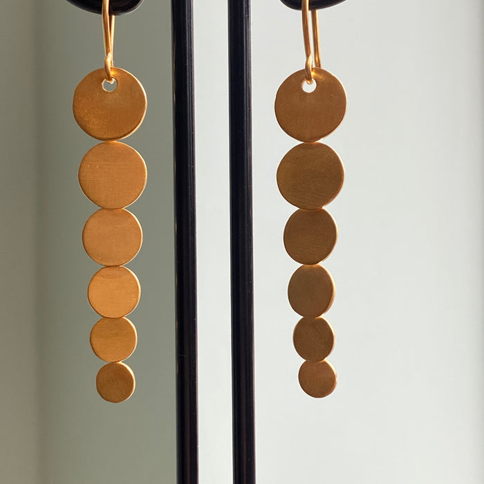 Disc Cascade Earring