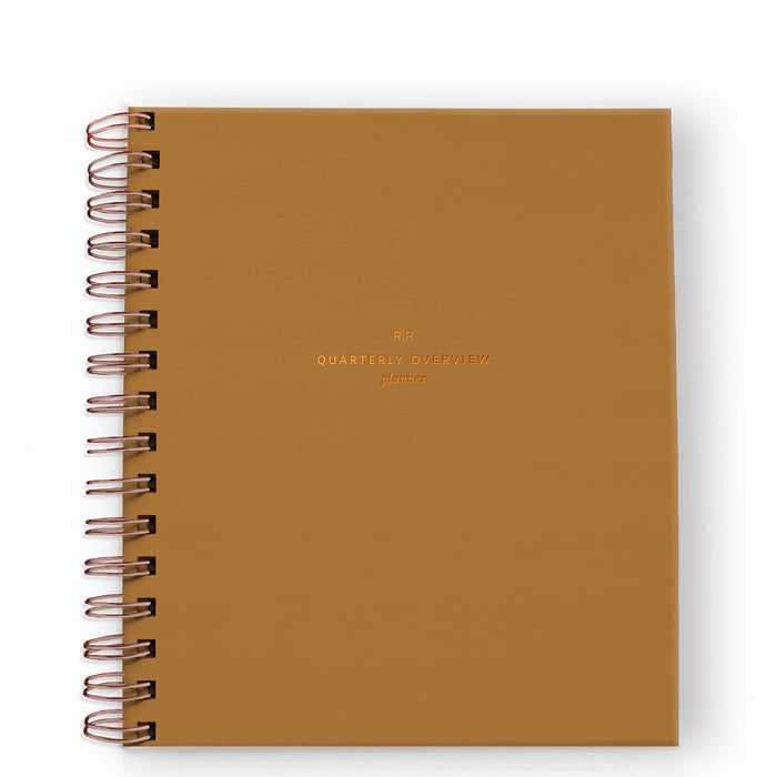 Quarterly Overview Planner | 6 Colors