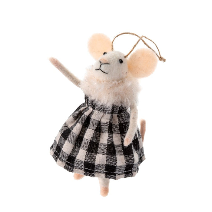 Gingham Grace Ornament