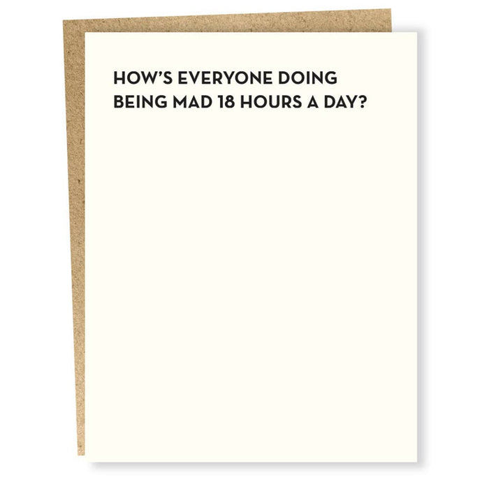 #893 18 Hours Card