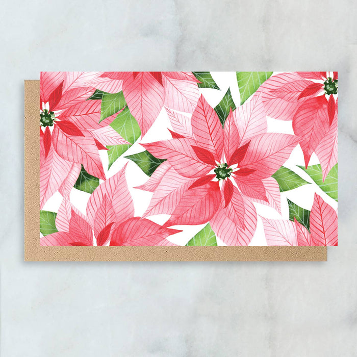 Poinsettia Mini Cards- Set of 6