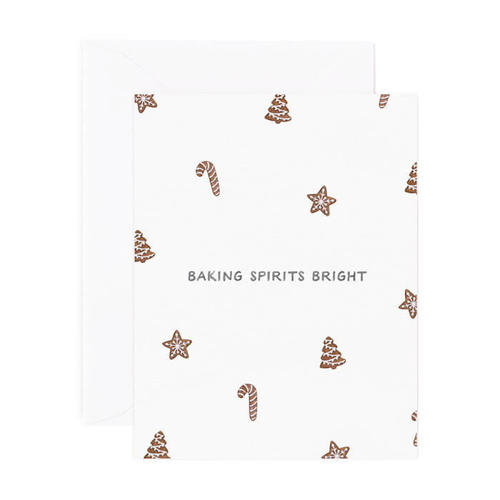 Baking Spirits Bright Card