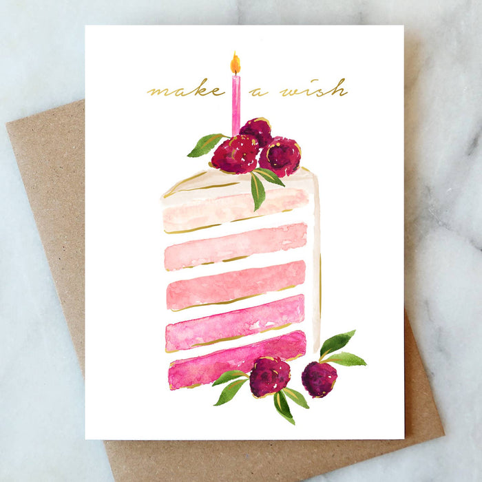 Birthday Slice Card