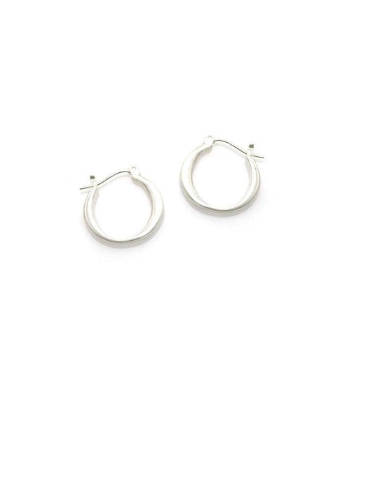 Small Round Hoop Earrings