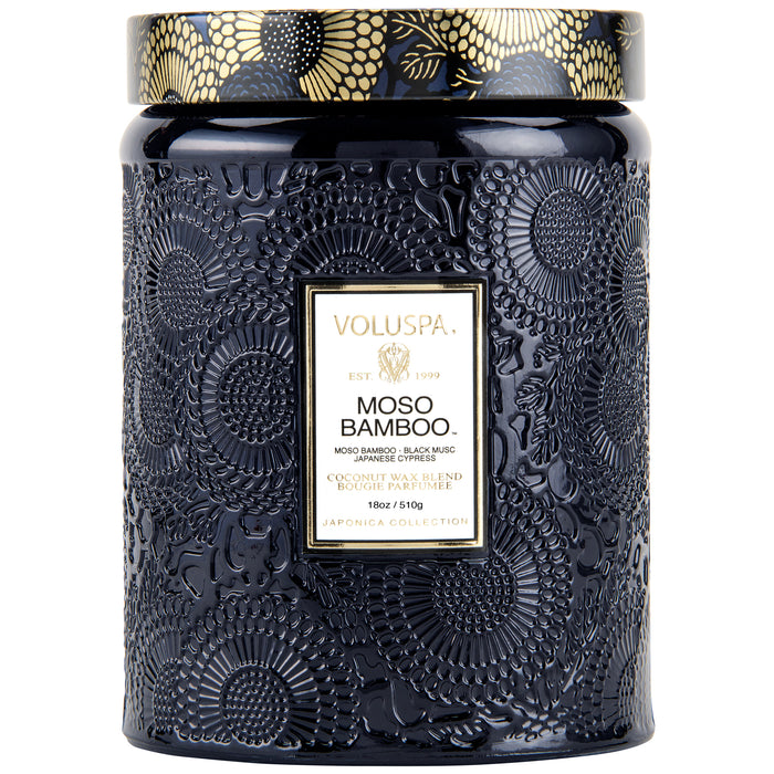 Japonica Large Jar, Mosu Bamboo