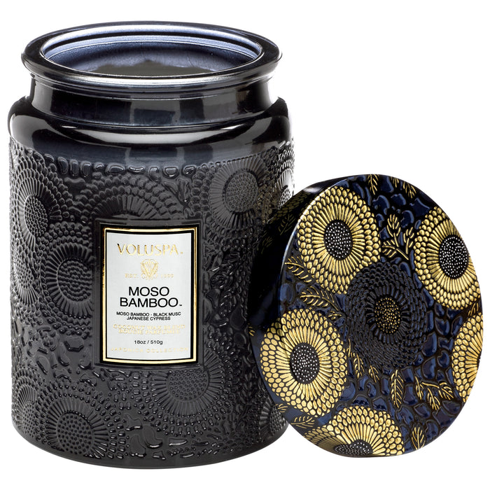 Japonica Large Jar, Mosu Bamboo