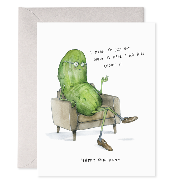 Big Dill | Pickle Birthday Card