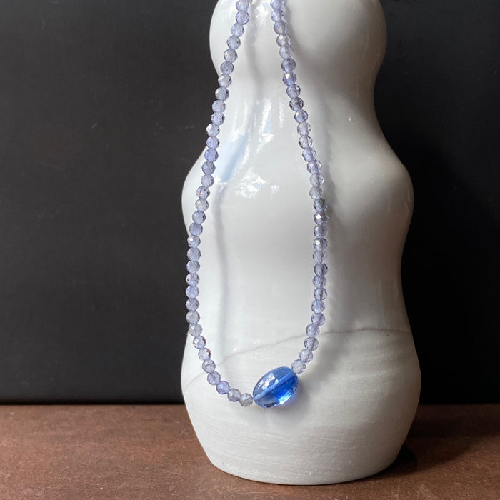 Iolite + Kyanite Bracelet
