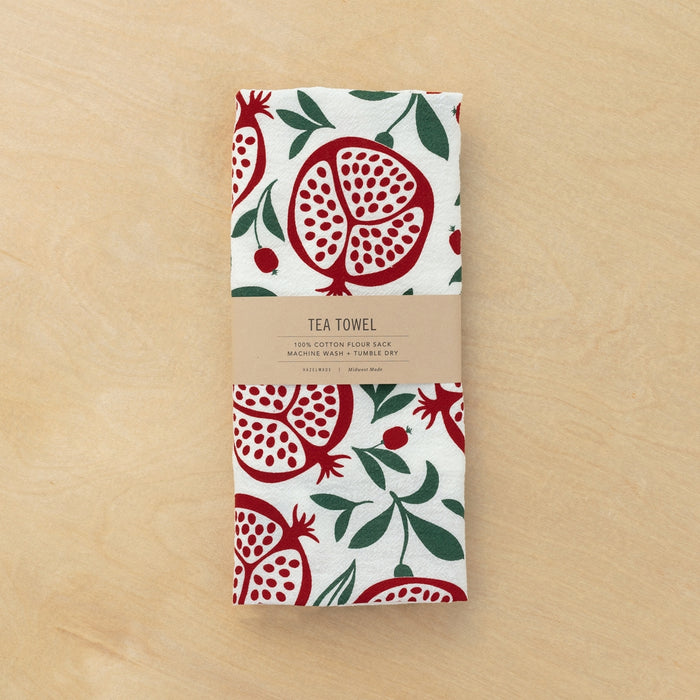 Pomegranates Tea Towel