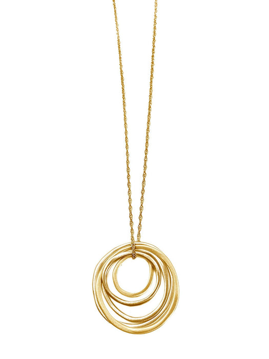 six circles 28" necklace
