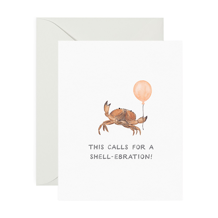 Shell-ebration Congrats Card