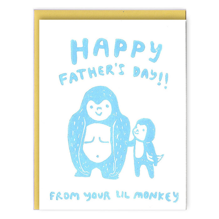 Your Little Monkey Card