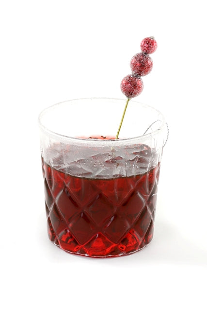 Cranberry Cocktail Ornament