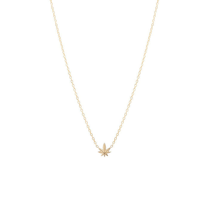 14kt Itty Bitty Mary Jane Necklace