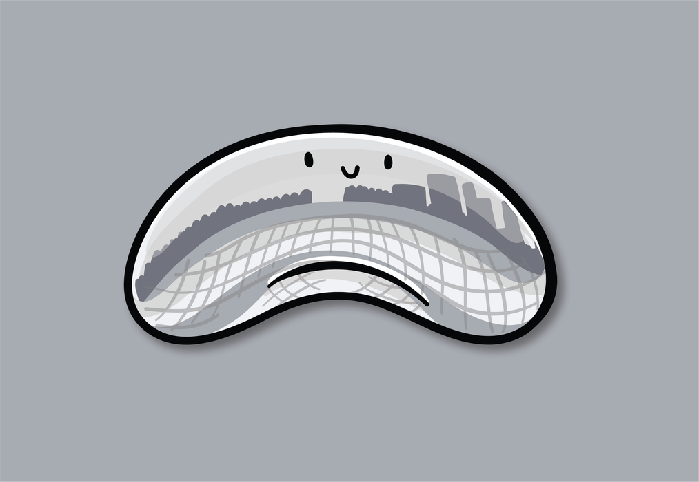 The Bean (Chicago) Vinyl Sticker