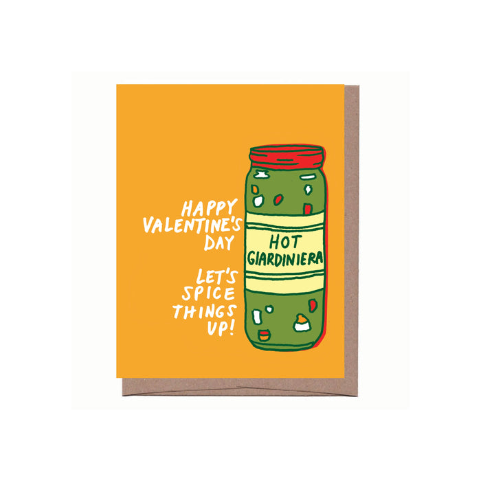 Giardiniera Valentine Card