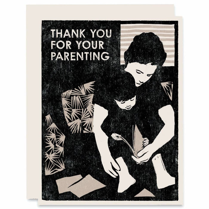 Thank You For Your Parenting Card