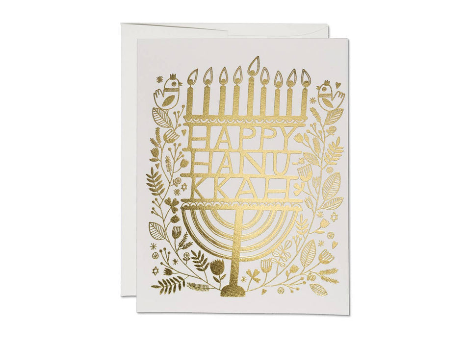 Hanukkah Candles card