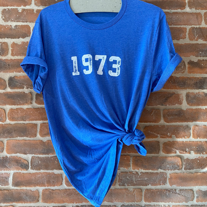 Vintage 1973 Tee - Chicago Blue