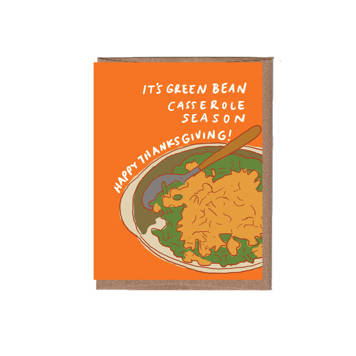 Scratch & Sniff Green Bean Casserole Greeting Card