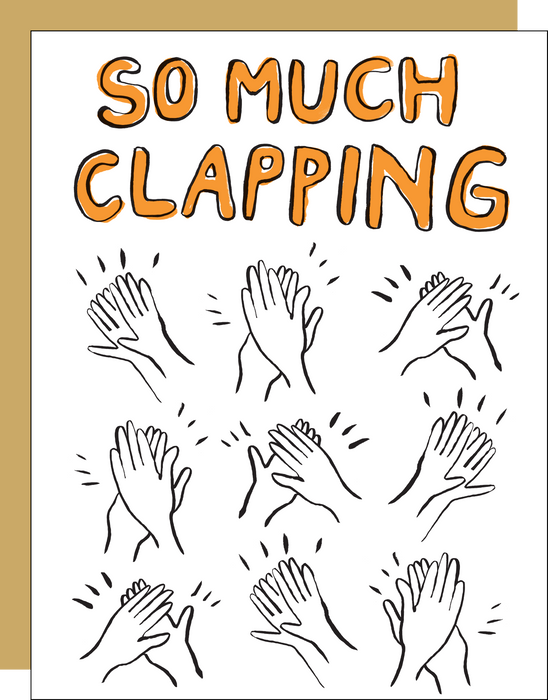 Clapping Congrats Card