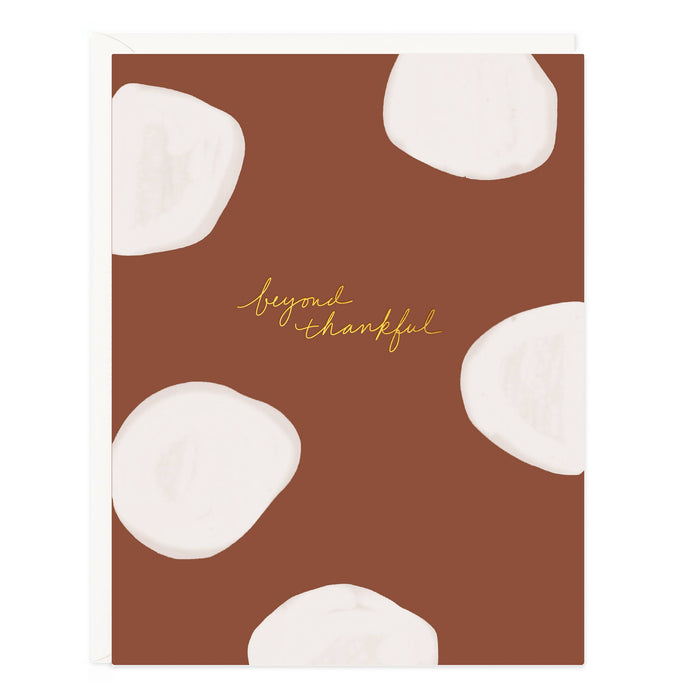 Beyond Thankful Dots Harvest Card